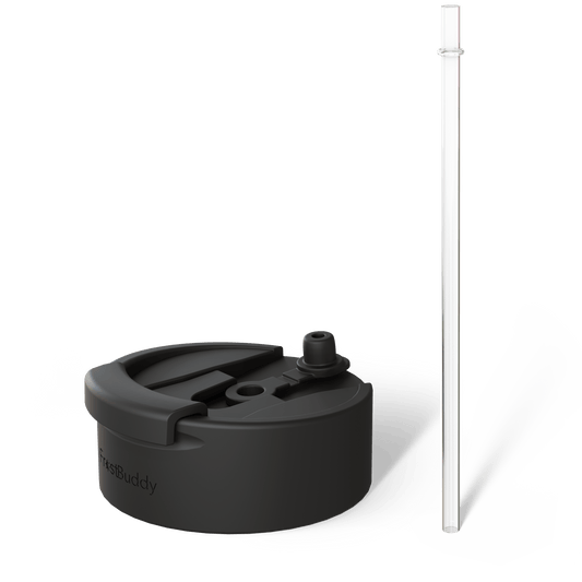 Universal Buddy Drinking Lid with Straw