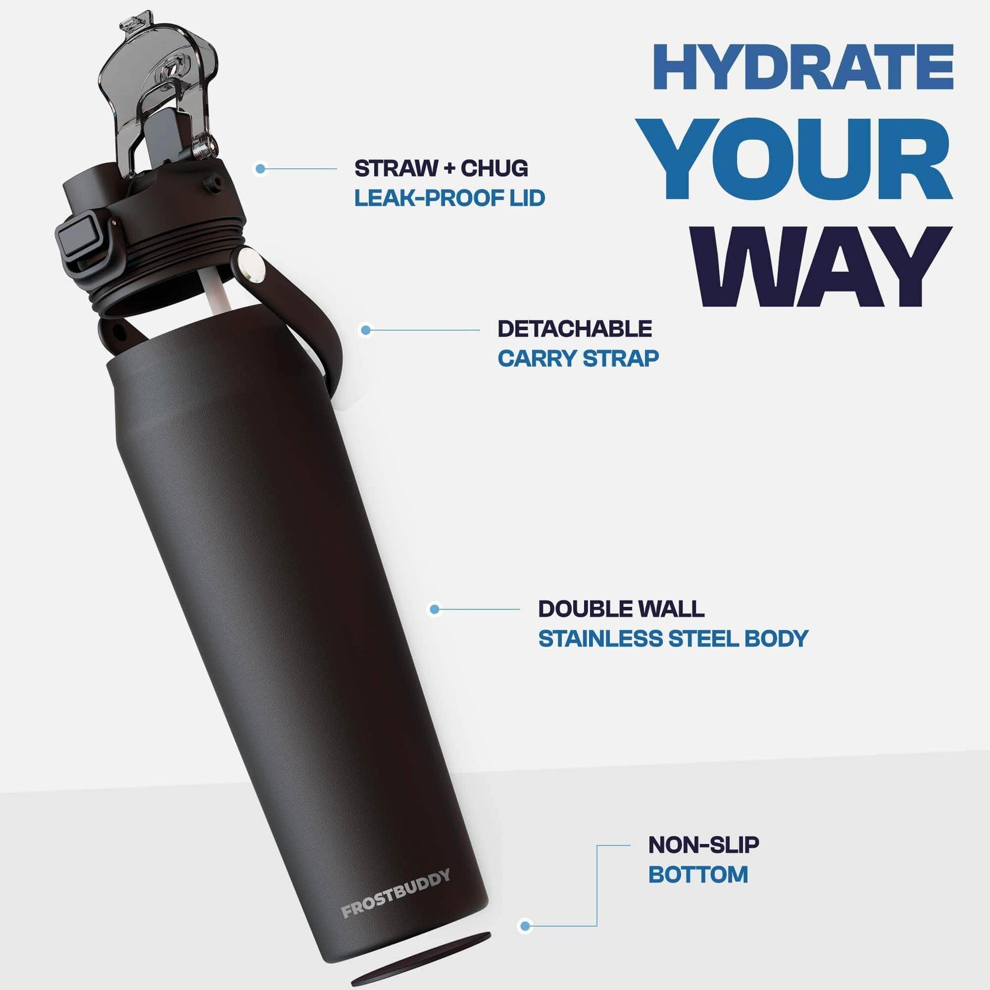 Bottle Buddy 32oz | Blue Pencil