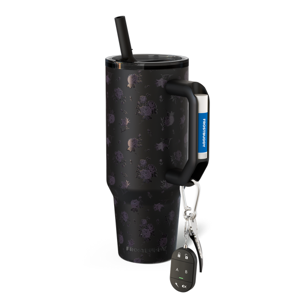 Thicc Buddy 40oz | Black Floral